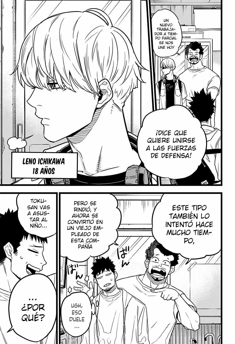 Kaiju No. 8 capítulo 1, página 17