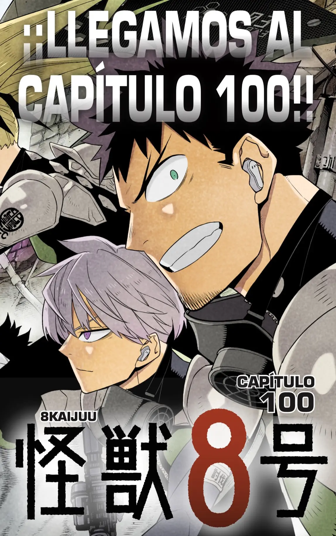 Kaiju No. 8 capítulo 100, página 2
