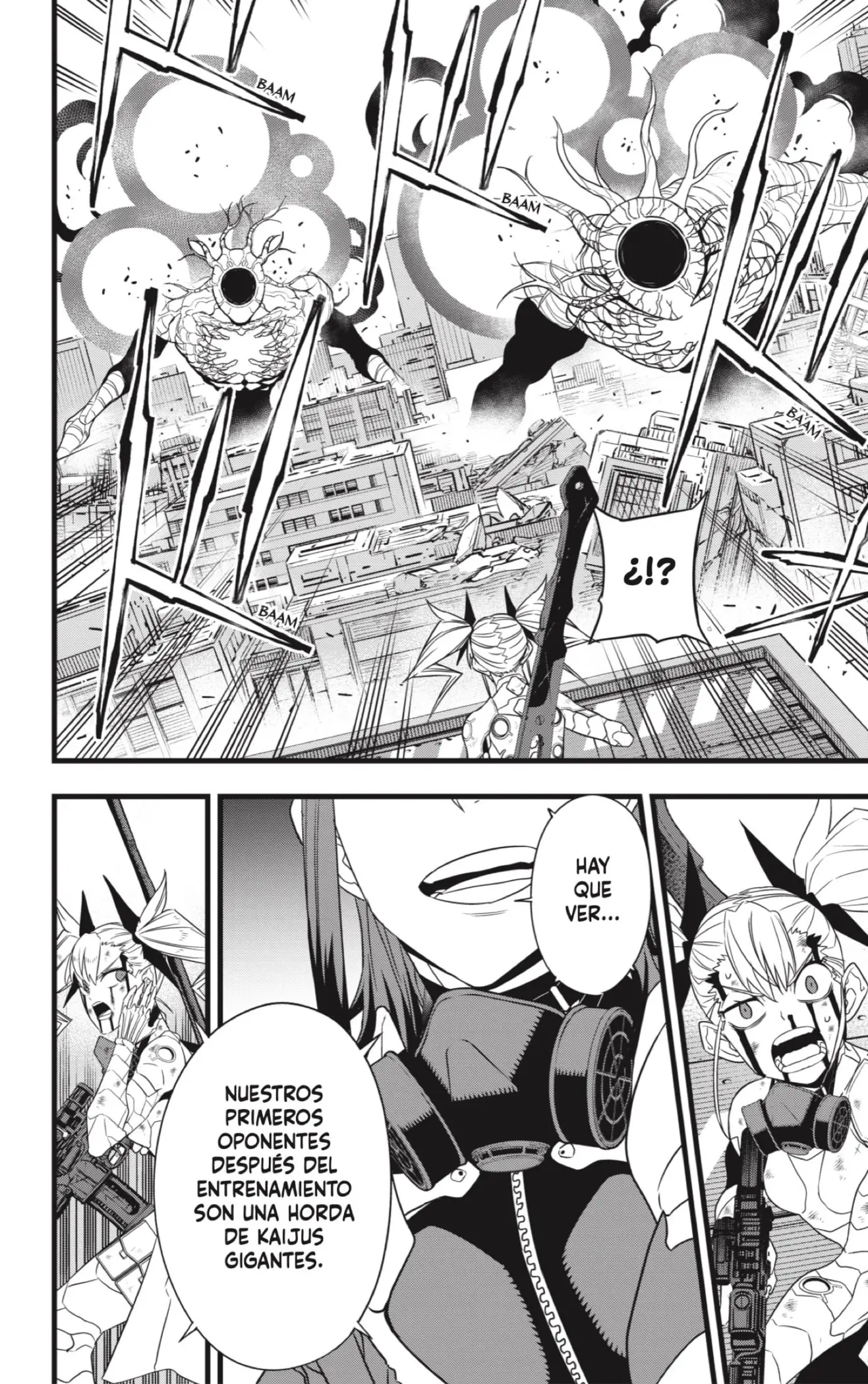 Kaiju No. 8 capítulo 100, página 14