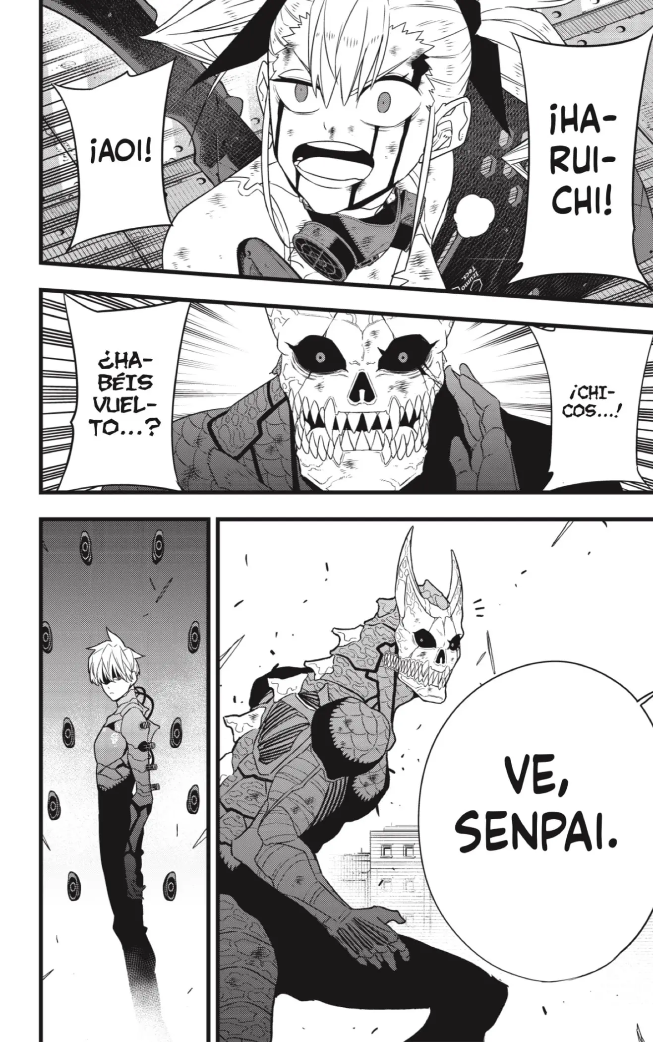 Kaiju No. 8 capítulo 100, página 16