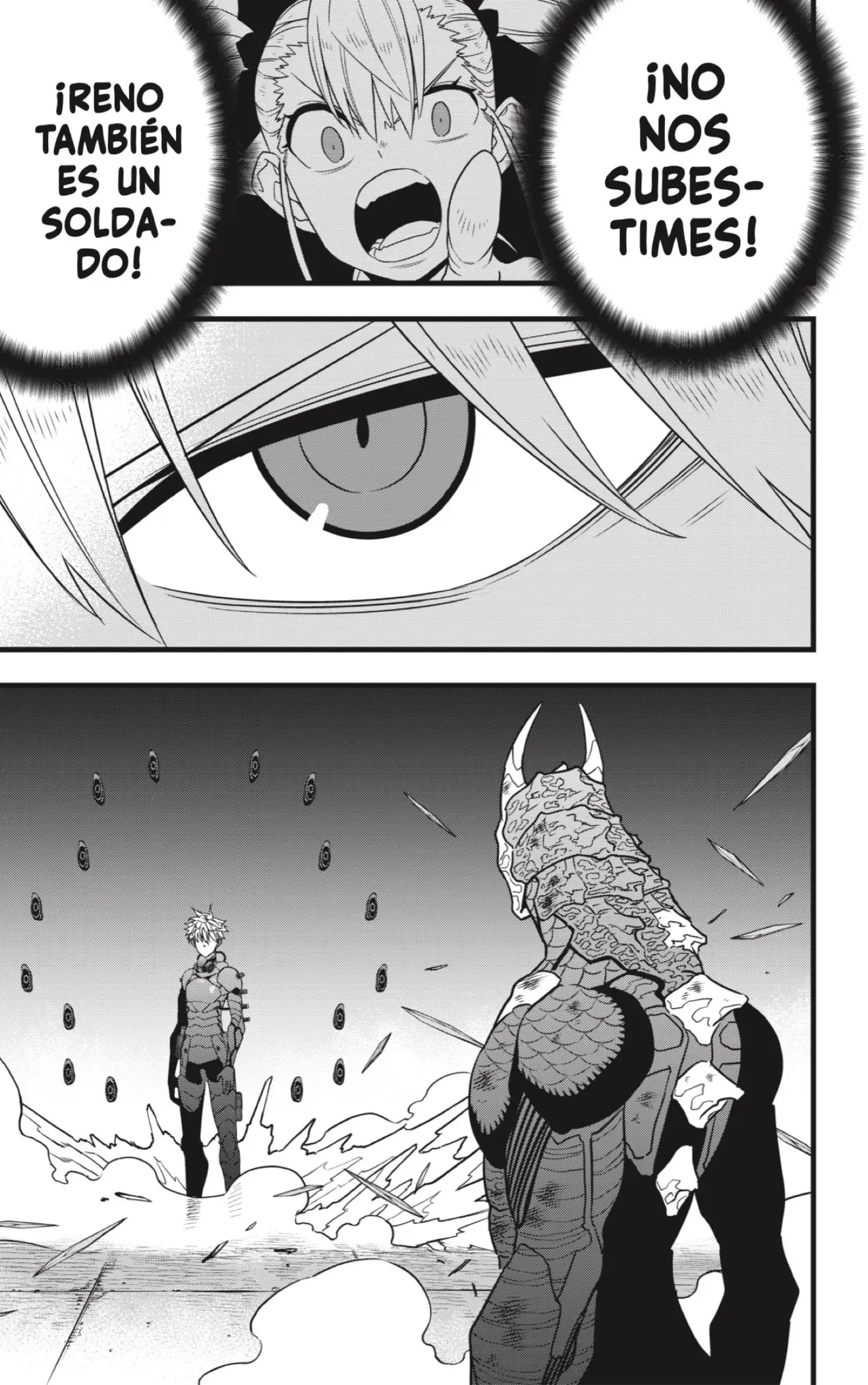 Kaiju No. 8 capítulo 100, página 19
