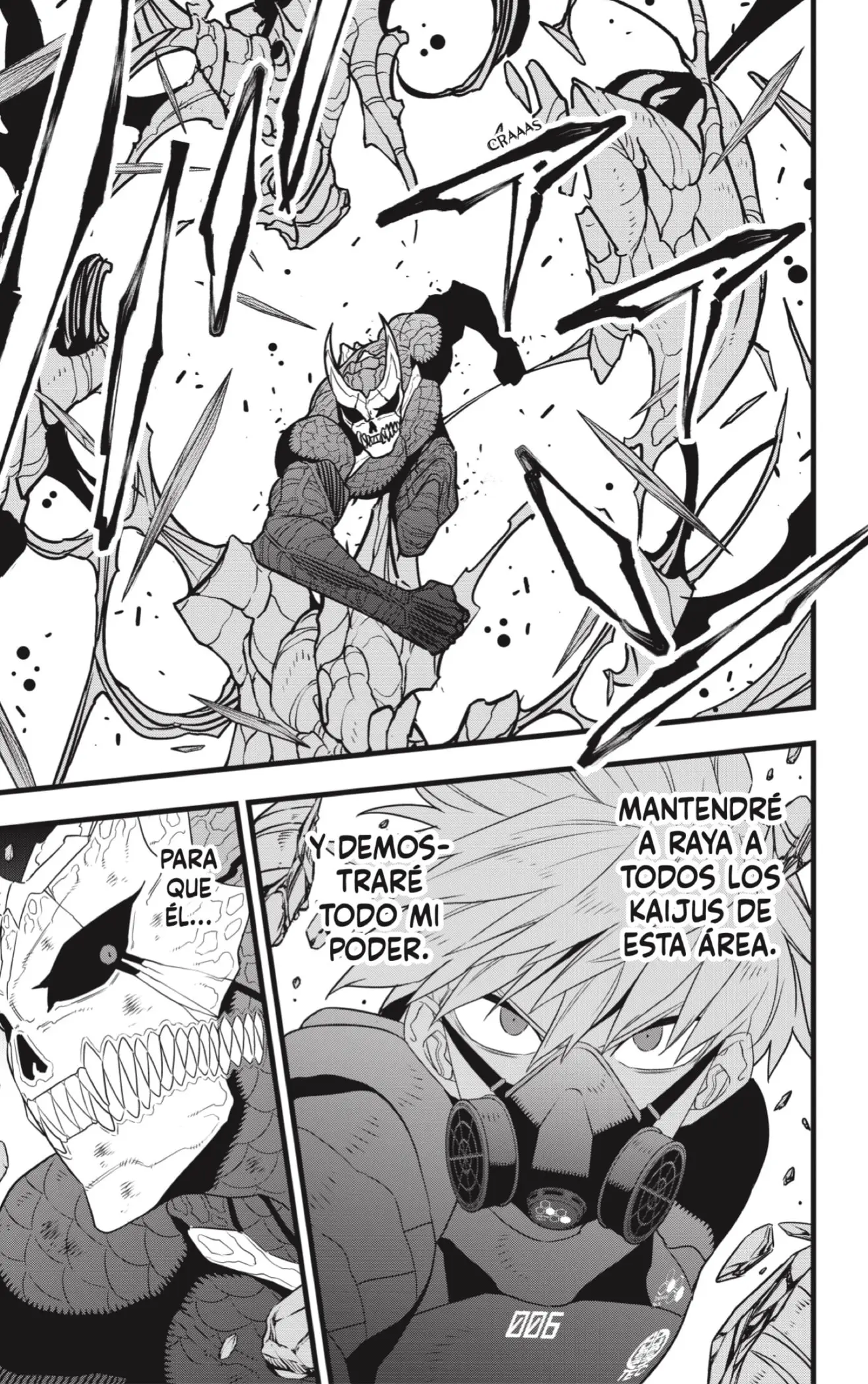 Kaiju No. 8 capítulo 101, página 3