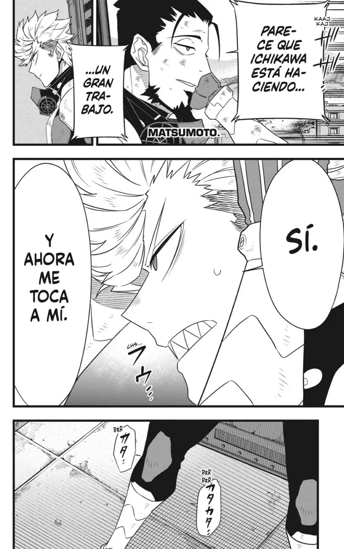 Kaiju No. 8 capítulo 102, página 2