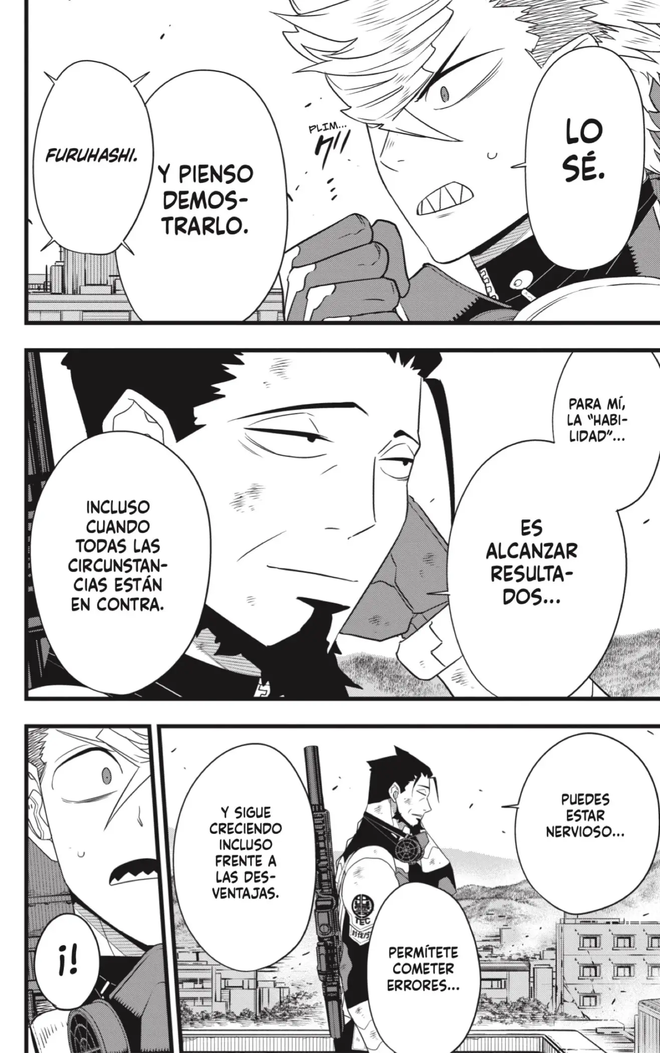 Kaiju No. 8 capítulo 102, página 4