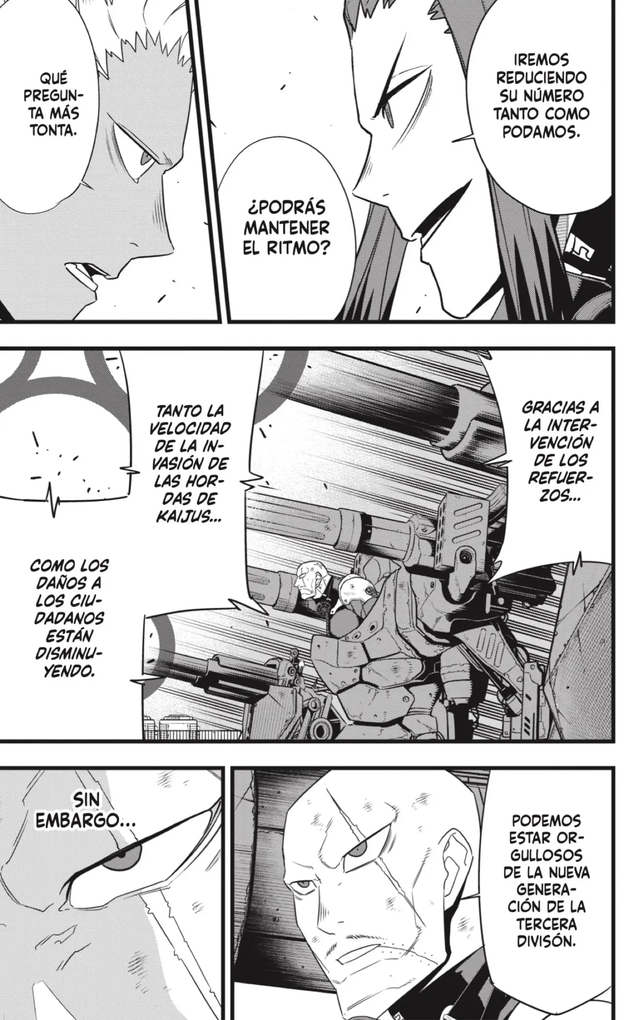 Kaiju No. 8 capítulo 102, página 21