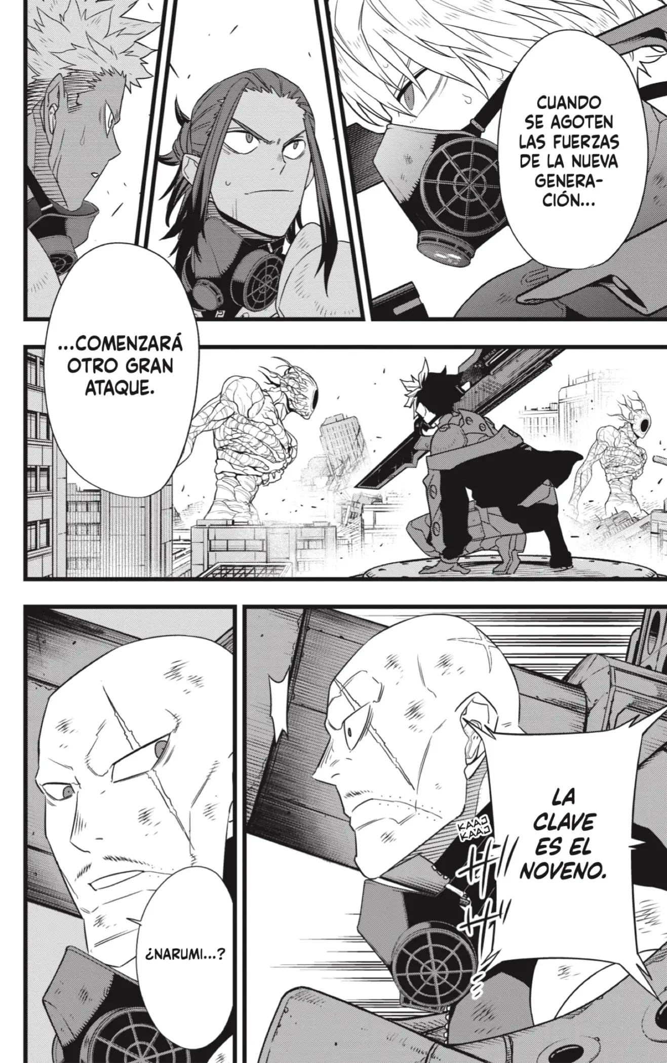 Kaiju No. 8 capítulo 102, página 24