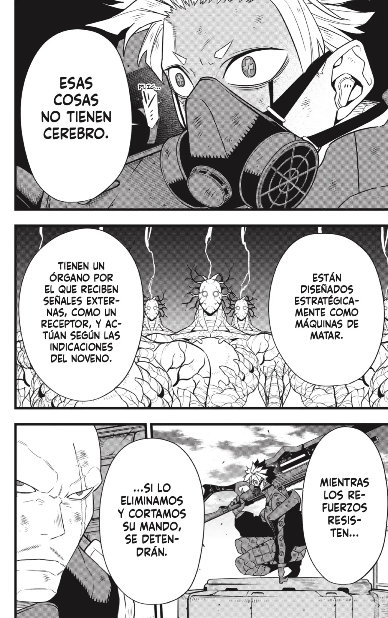 Kaiju No. 8 capítulo 102, página 26
