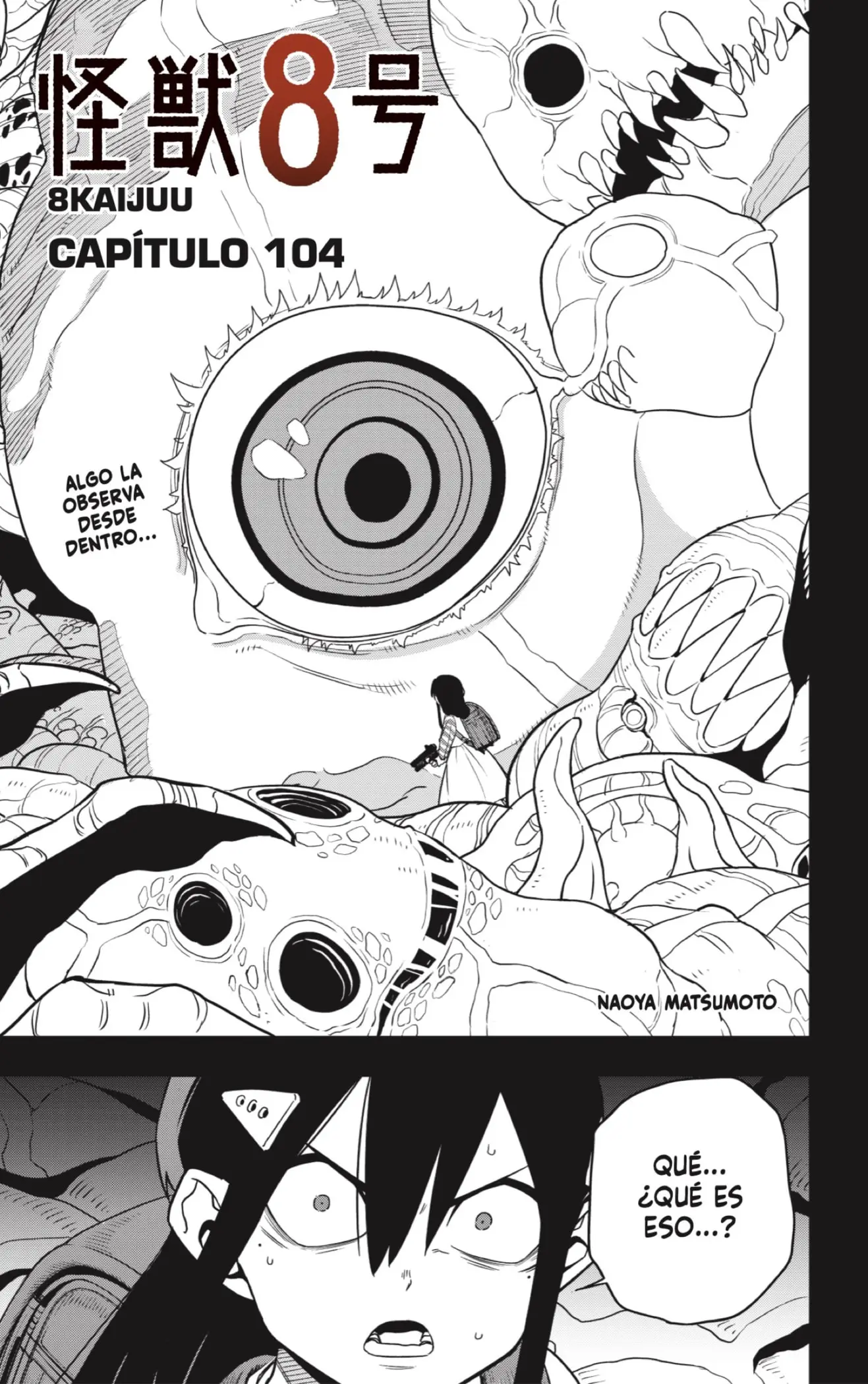 Kaiju No. 8 capítulo 104, página 1