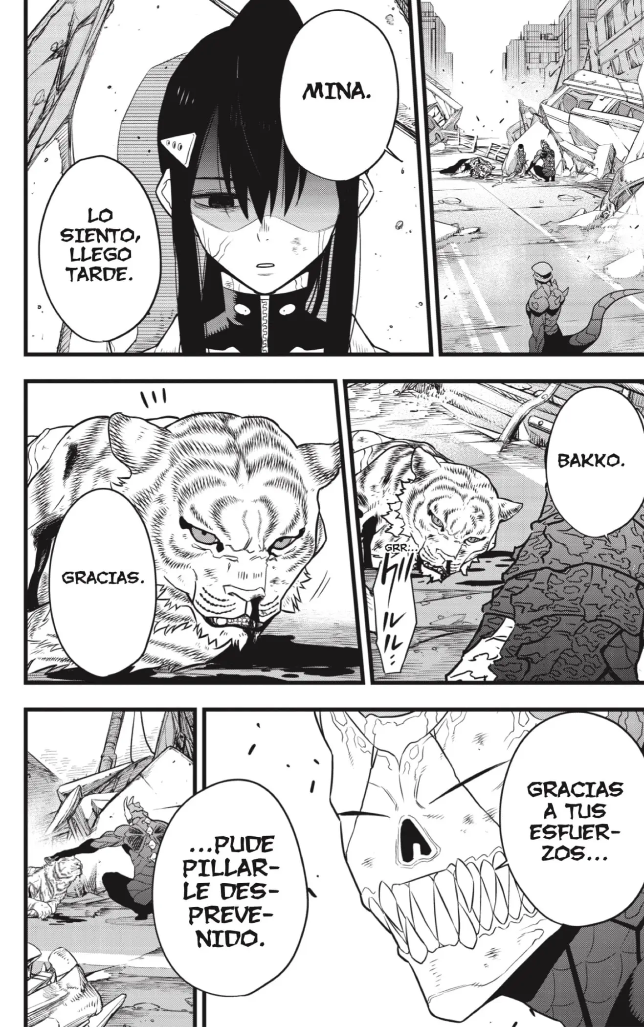 Kaiju No. 8 capítulo 105, página 10