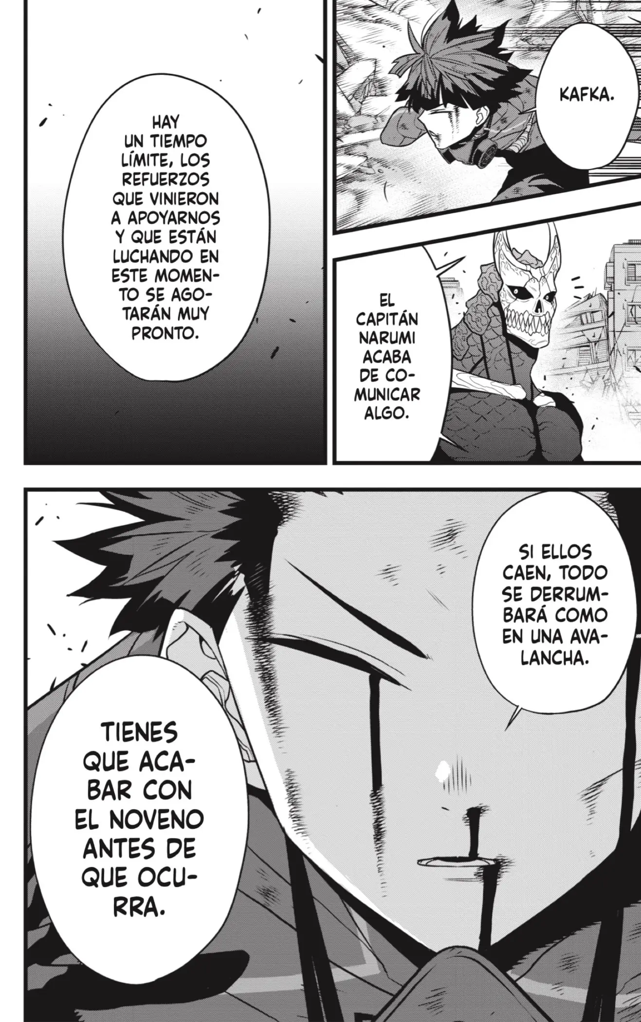 Kaiju No. 8 capítulo 105, página 12