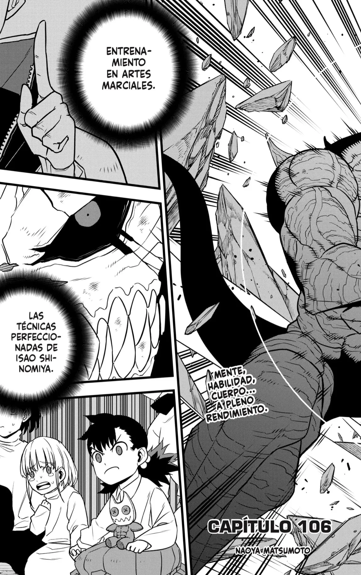 Kaiju No. 8 capítulo 106, página 3