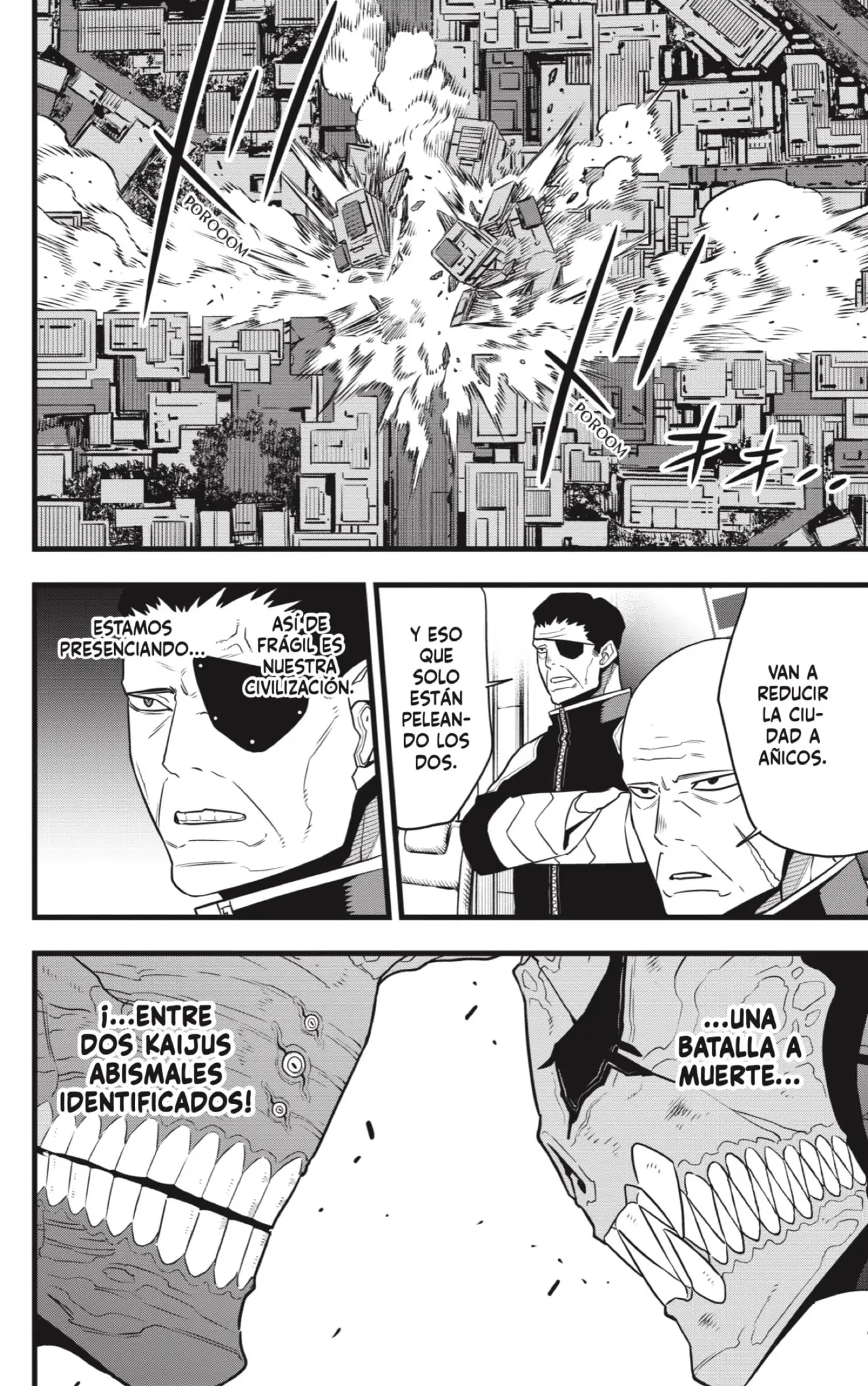 Kaiju No. 8 capítulo 106, página 8