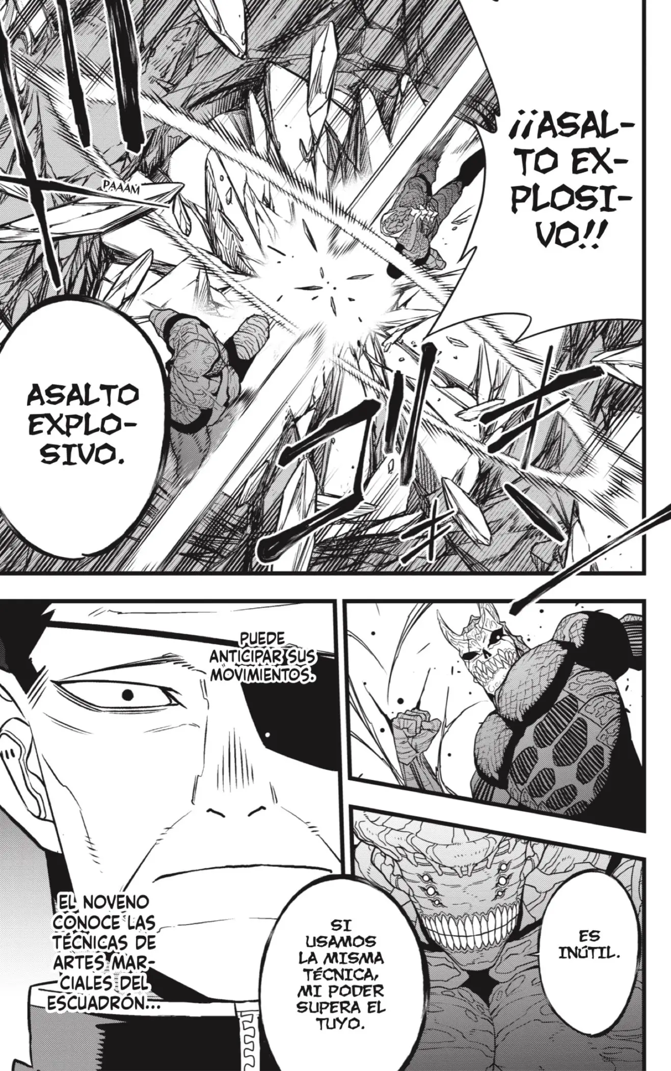Kaiju No. 8 capítulo 106, página 13
