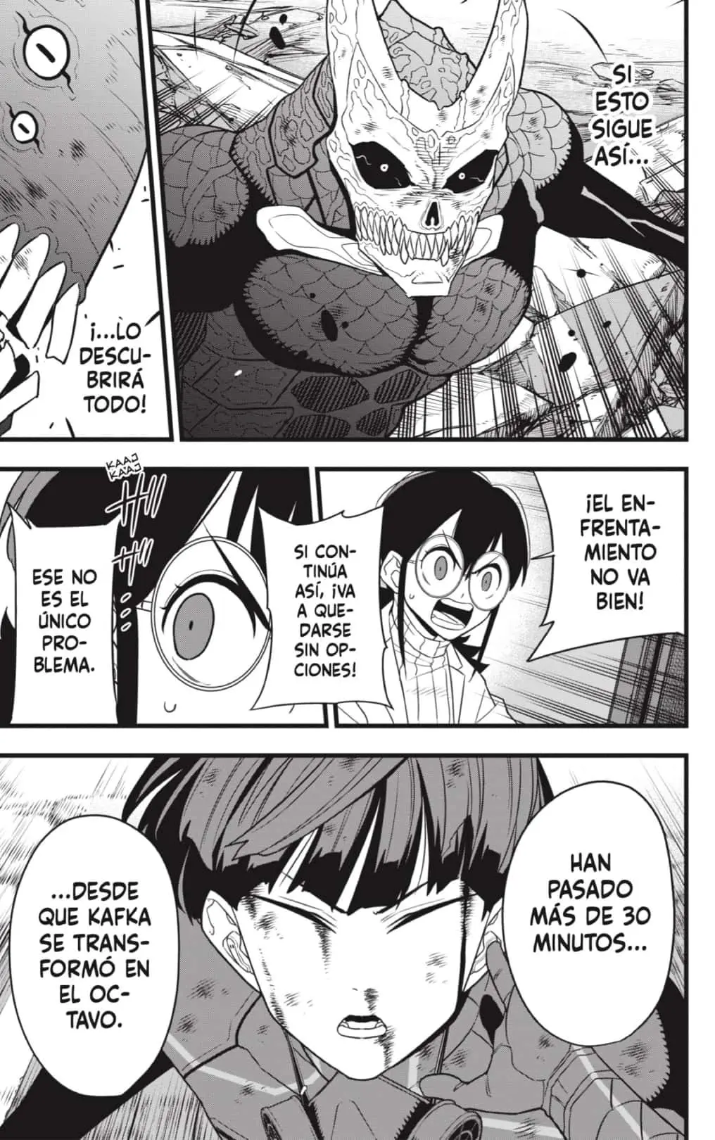 Kaiju No. 8 capítulo 108, página 9