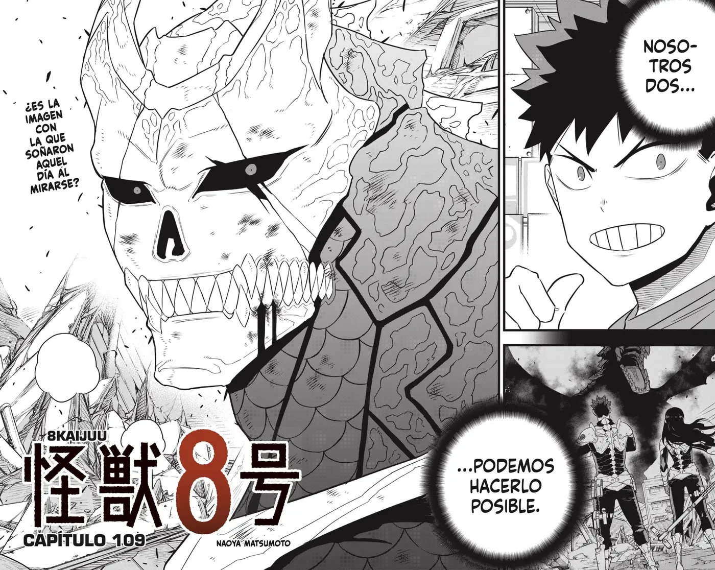 Kaiju No. 8 capítulo 109, página 4