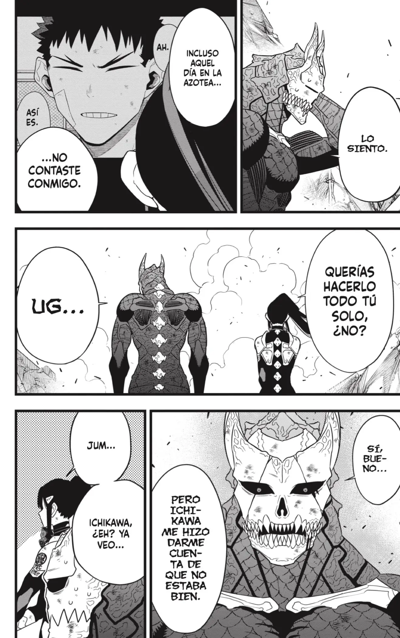 Kaiju No. 8 capítulo 109, página 7