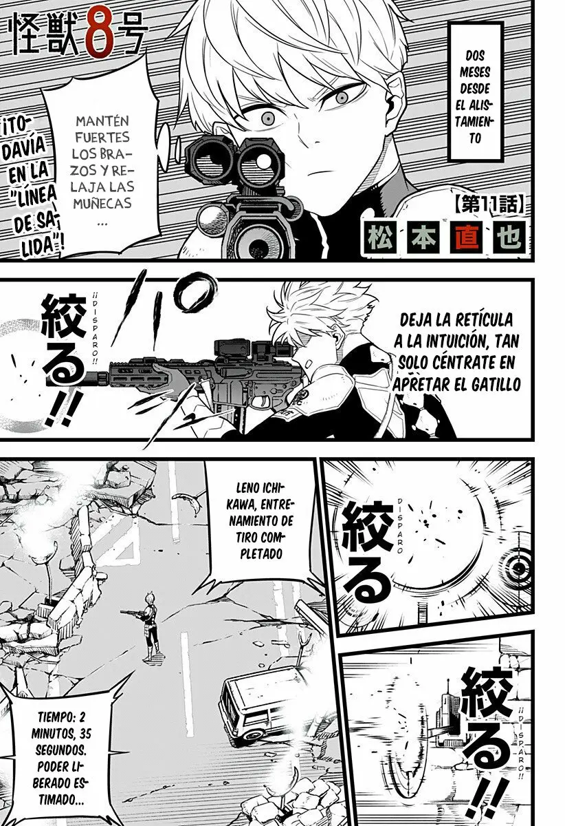 Kaiju No. 8 capítulo 11, página 1