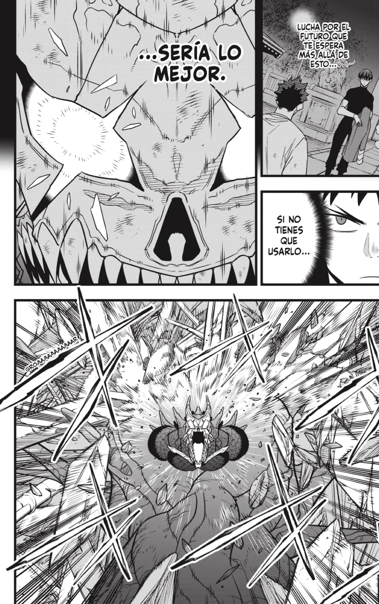 Kaiju No. 8 capítulo 111, página 4