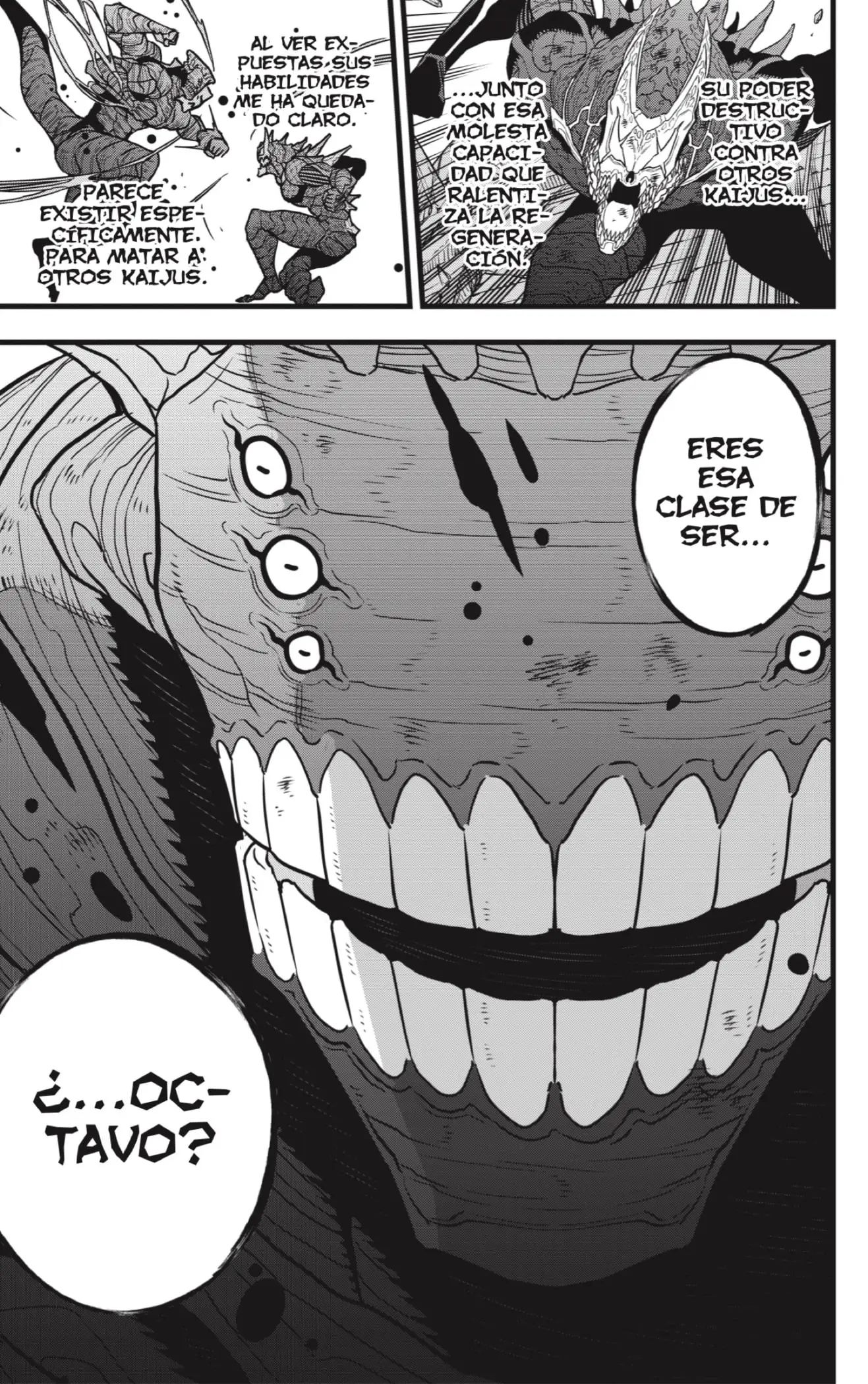 Kaiju No. 8 capítulo 111, página 14