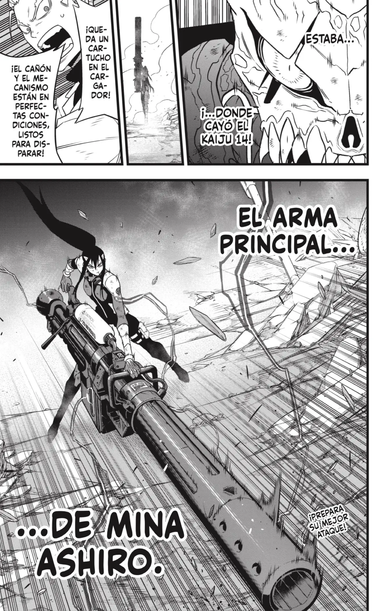 Kaiju No. 8 capítulo 112, página 1