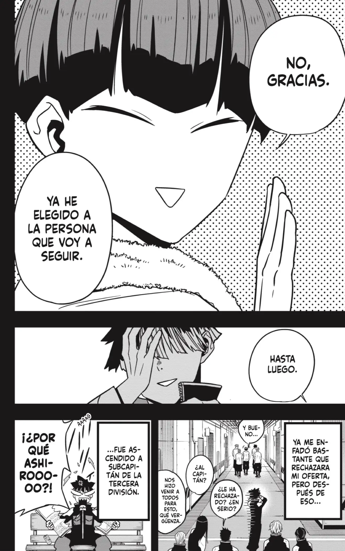 Kaiju No. 8 capítulo 116, página 6