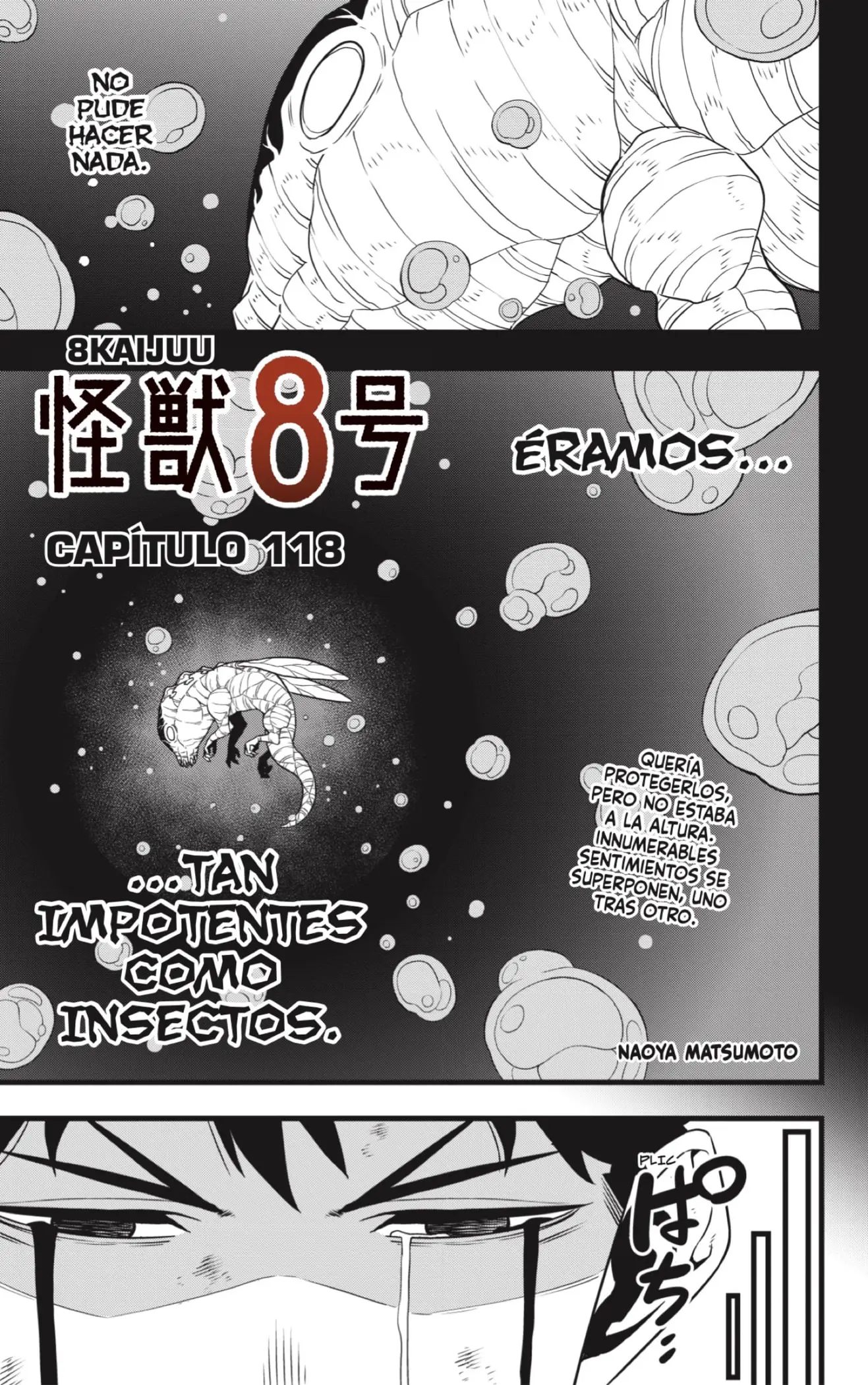 Kaiju No. 8 capítulo 118, página 1