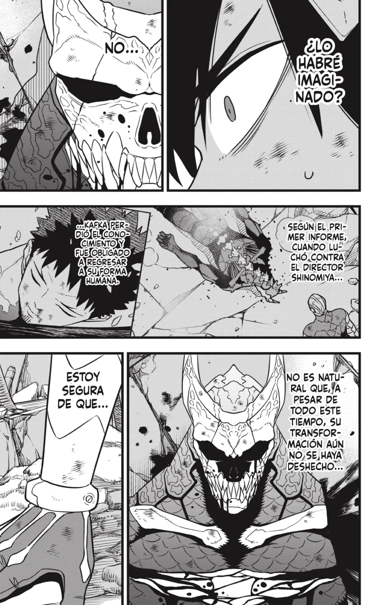 Kaiju No. 8 capítulo 119, página 4