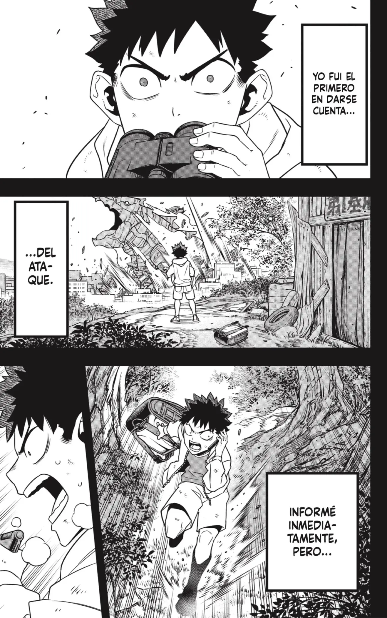 Kaiju No. 8 capítulo 120, página 10