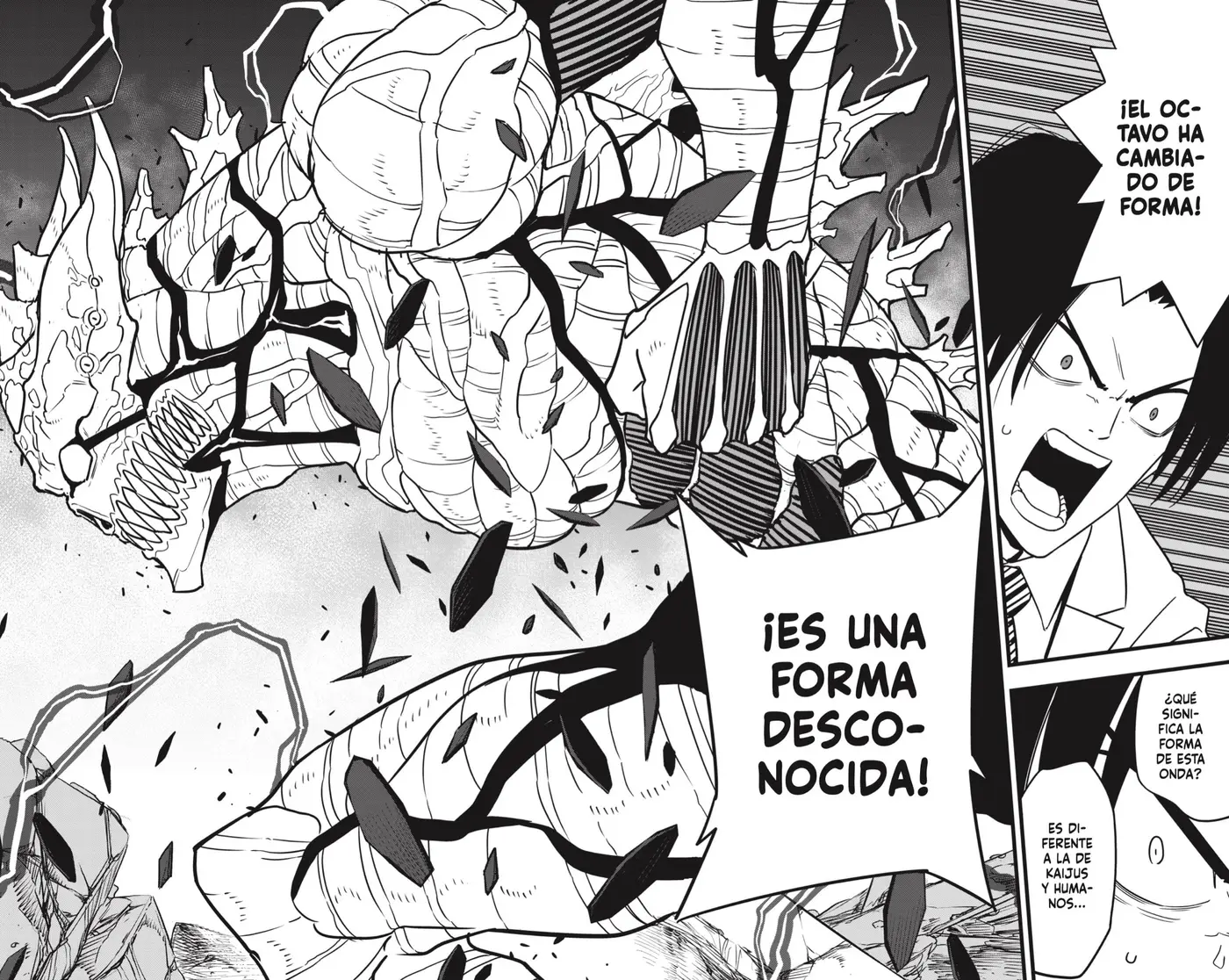 Kaiju No. 8 capítulo 121, página 2