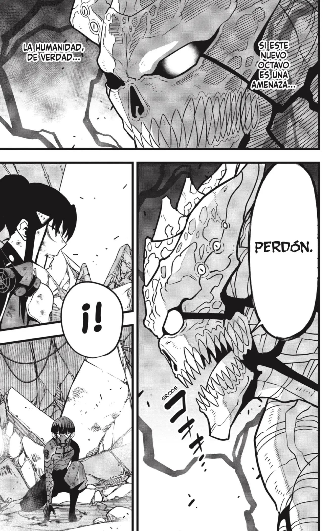 Kaiju No. 8 capítulo 121, página 4