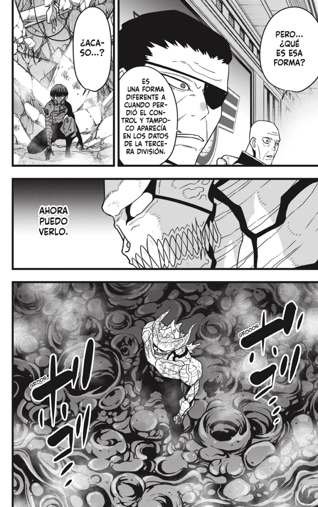 Kaiju No. 8 capítulo 121, página 8