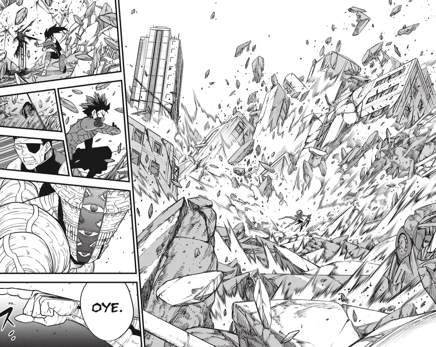 Kaiju No. 8 capítulo 121, página 14