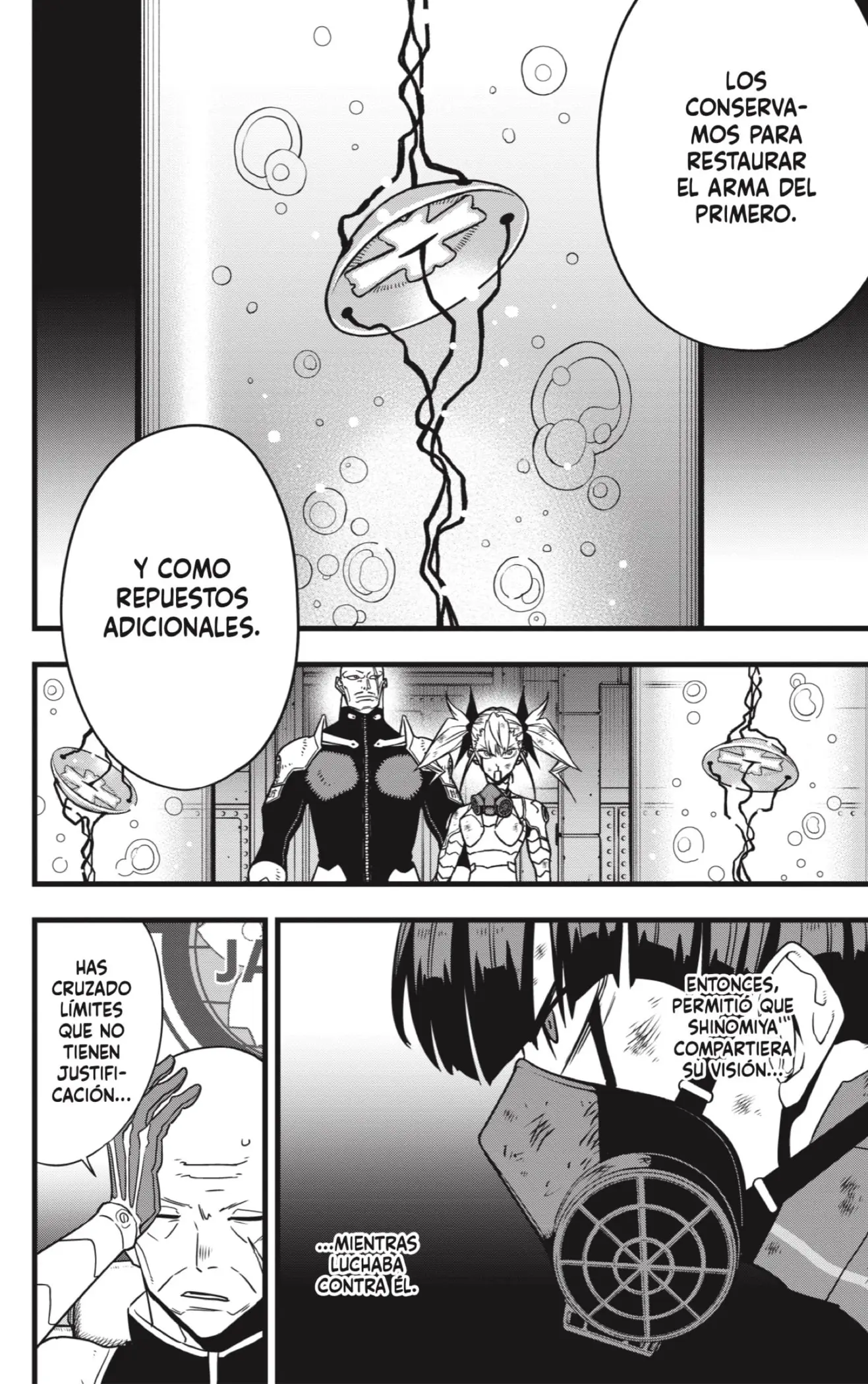 Kaiju No. 8 capítulo 124, página 6