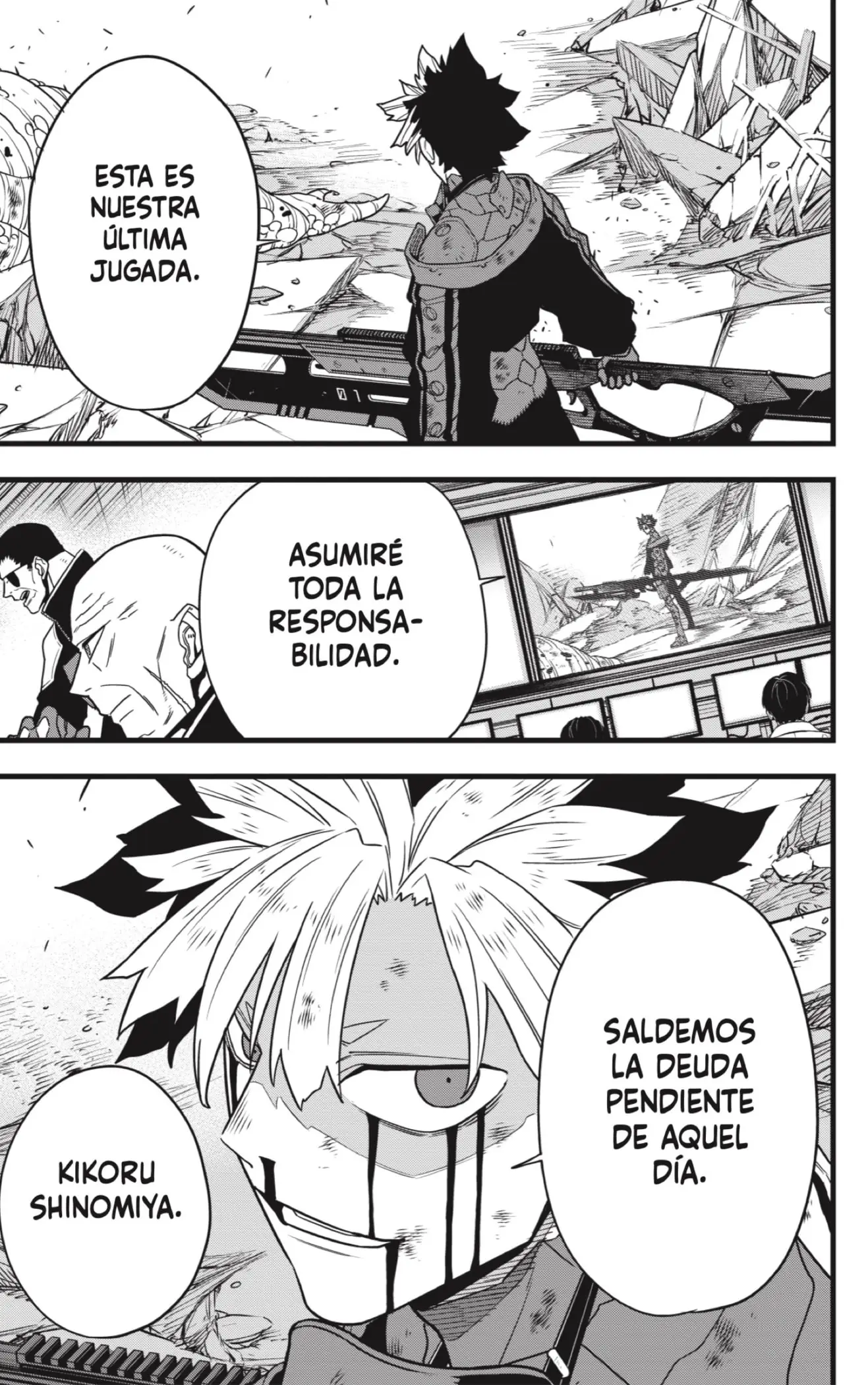 Kaiju No. 8 capítulo 124, página 7