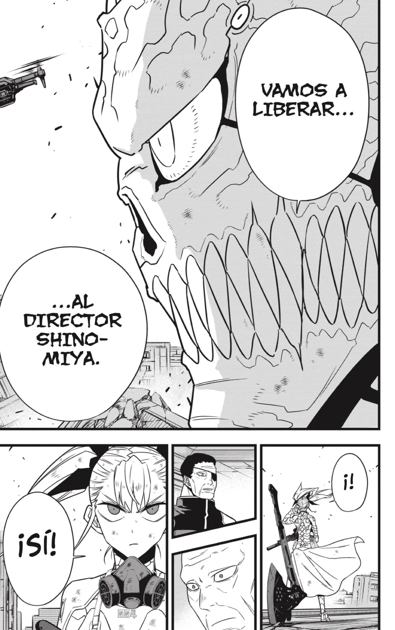 Kaiju No. 8 capítulo 124, página 12