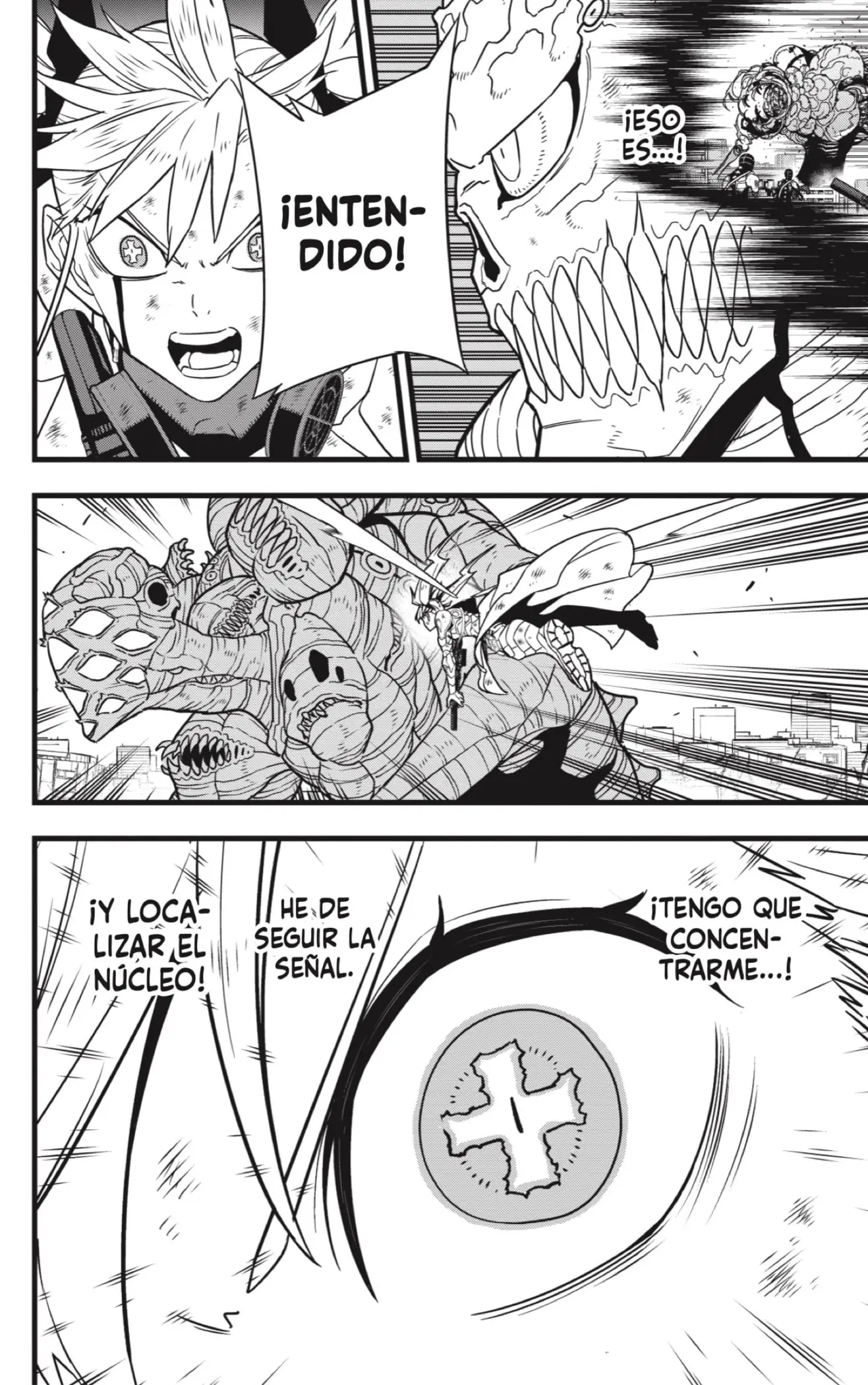Kaiju No. 8 capítulo 125, página 8