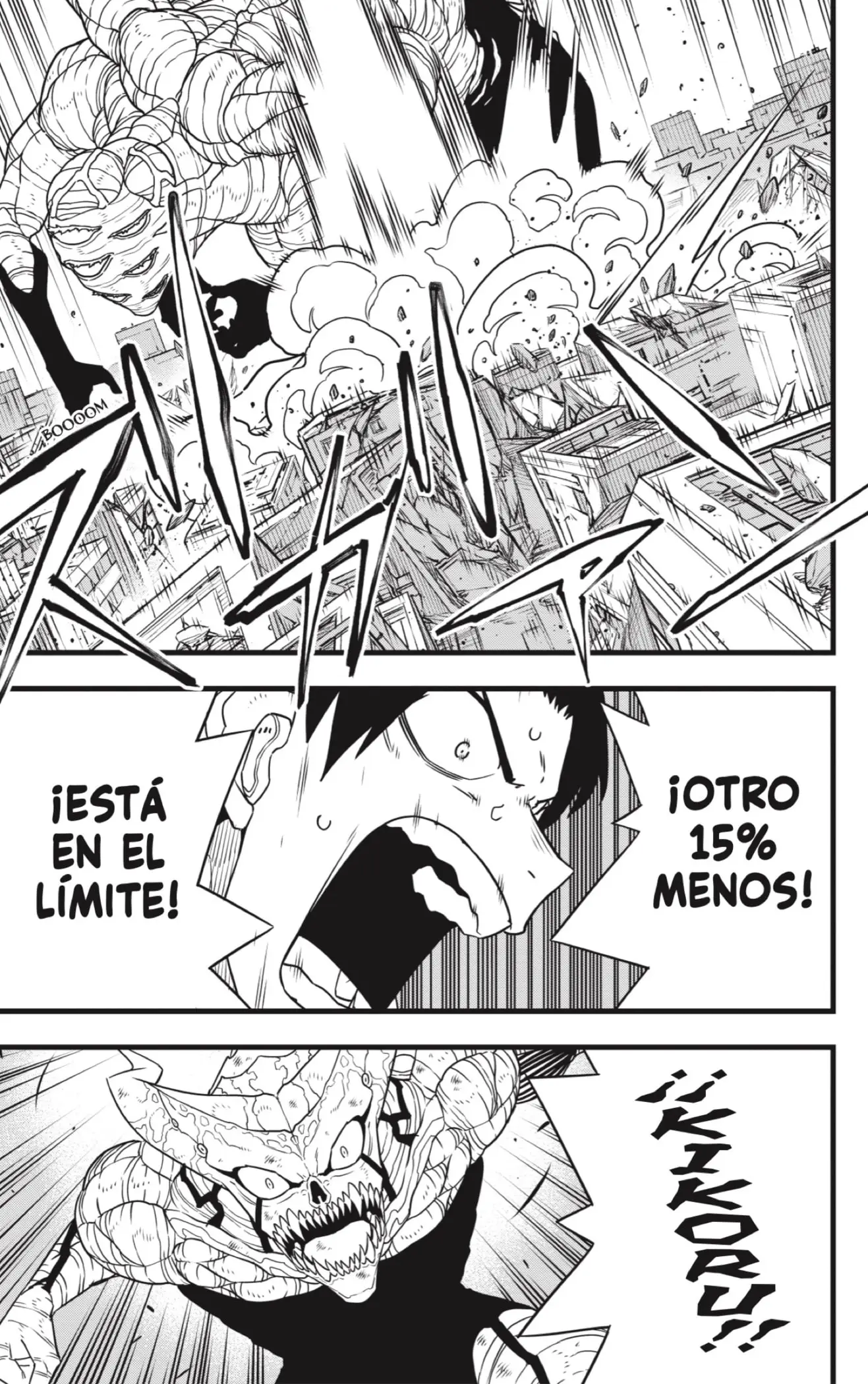 Kaiju No. 8 capítulo 125, página 17