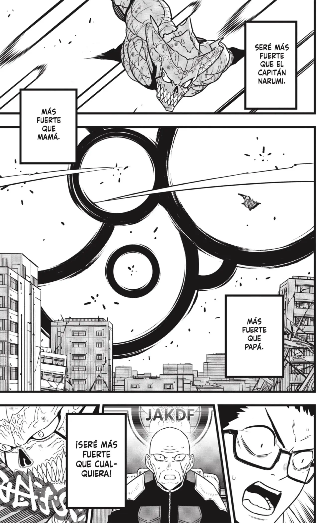 Kaiju No. 8 capítulo 125, página 21