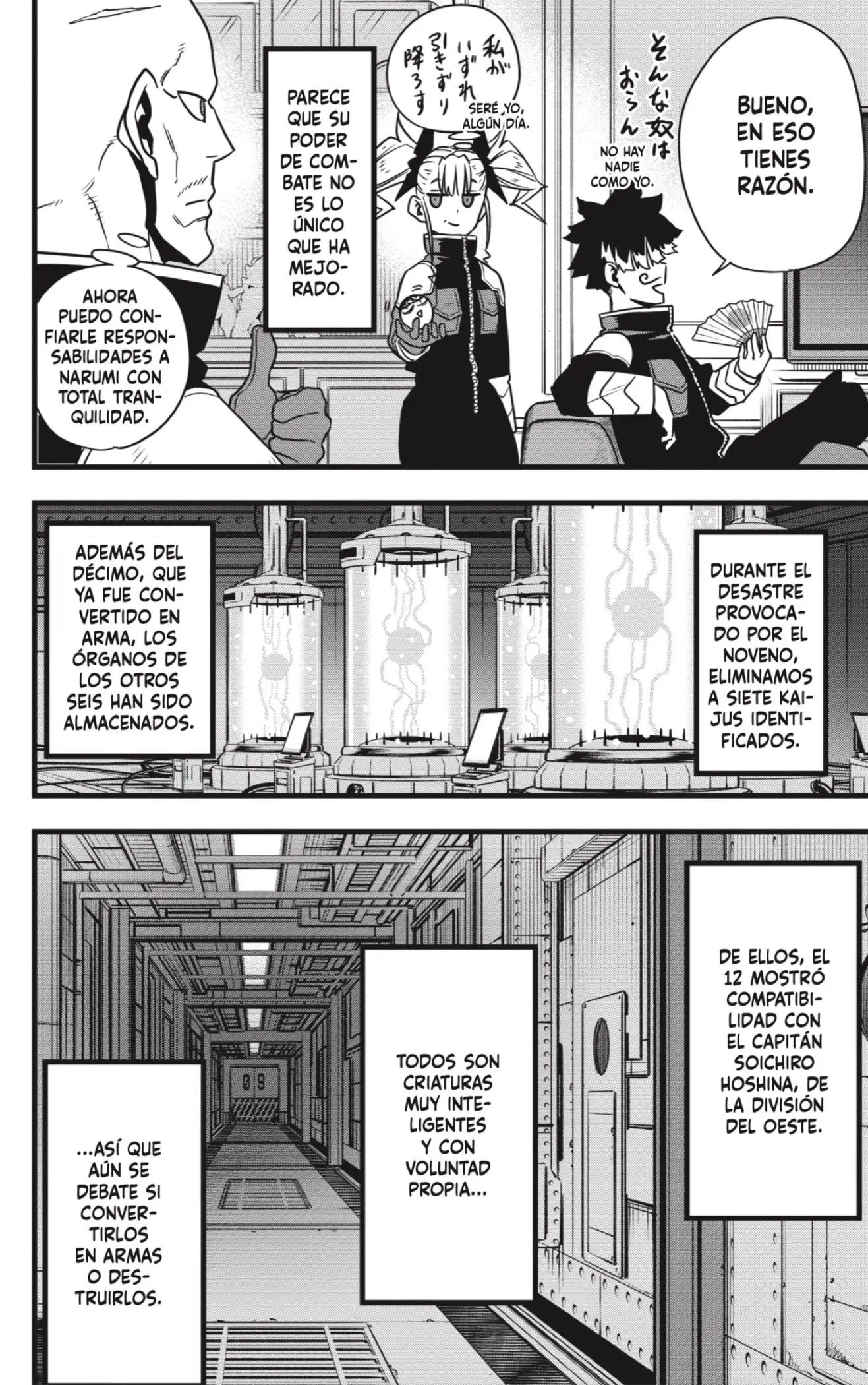 Kaiju No. 8 capítulo 129, página 28