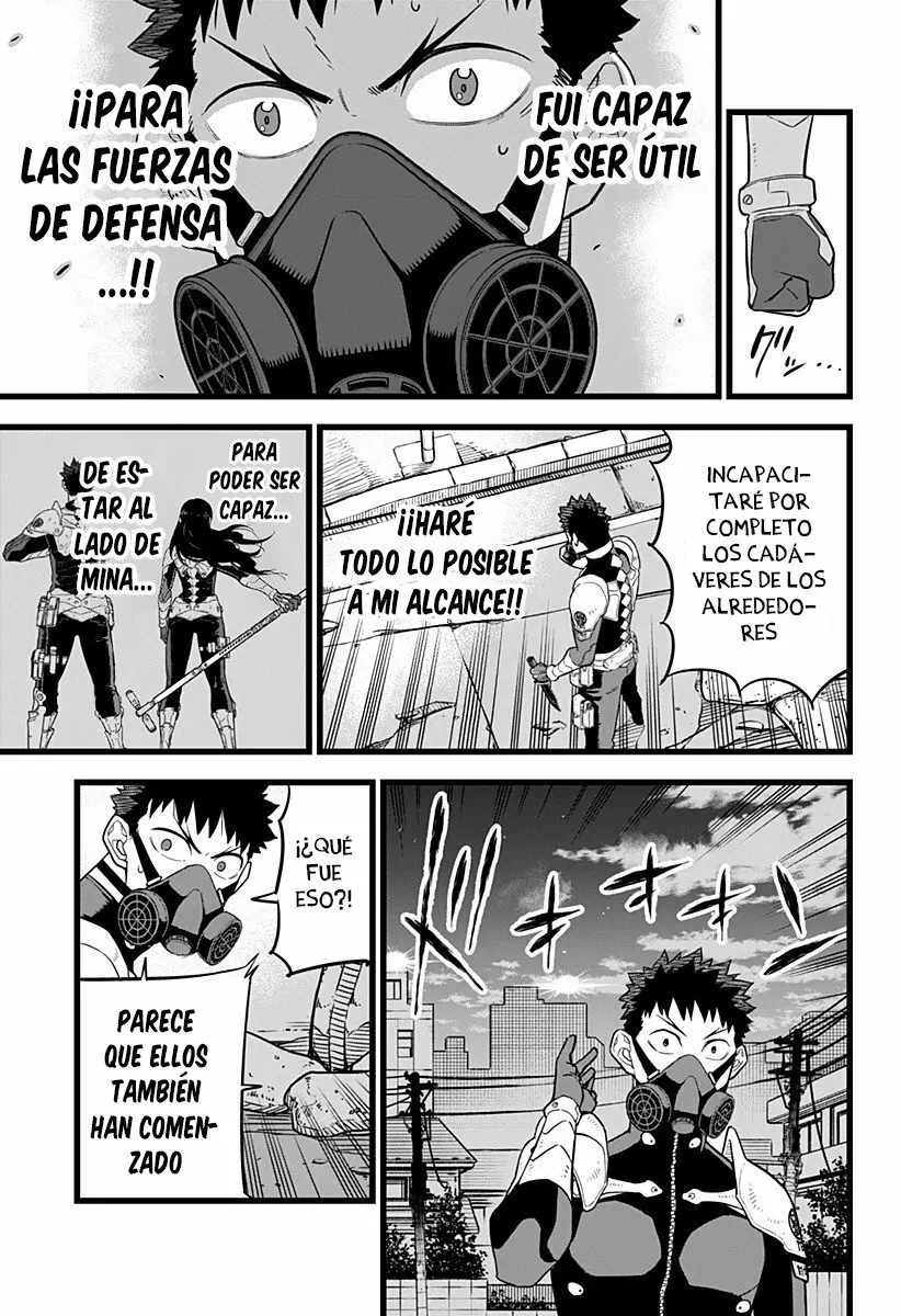 Kaiju No. 8 capítulo 13, página 17