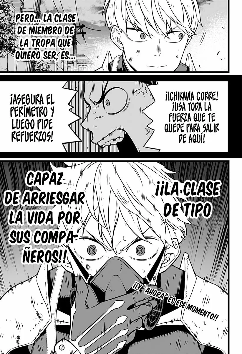 Kaiju No. 8 capítulo 15, página 18
