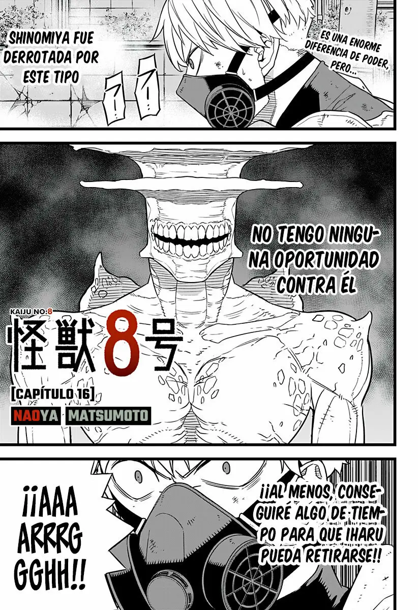 Kaiju No. 8 capítulo 16, página 2