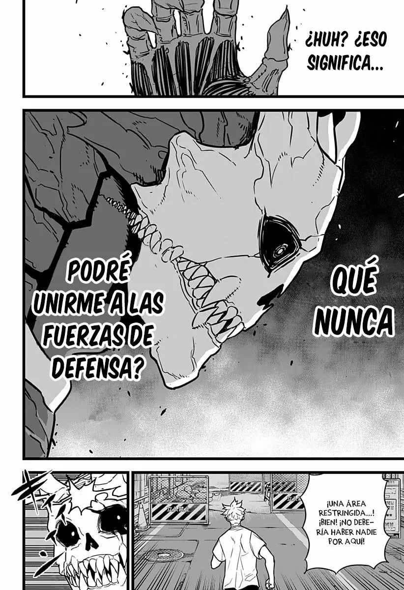 Kaiju No. 8 capítulo 2, página 17