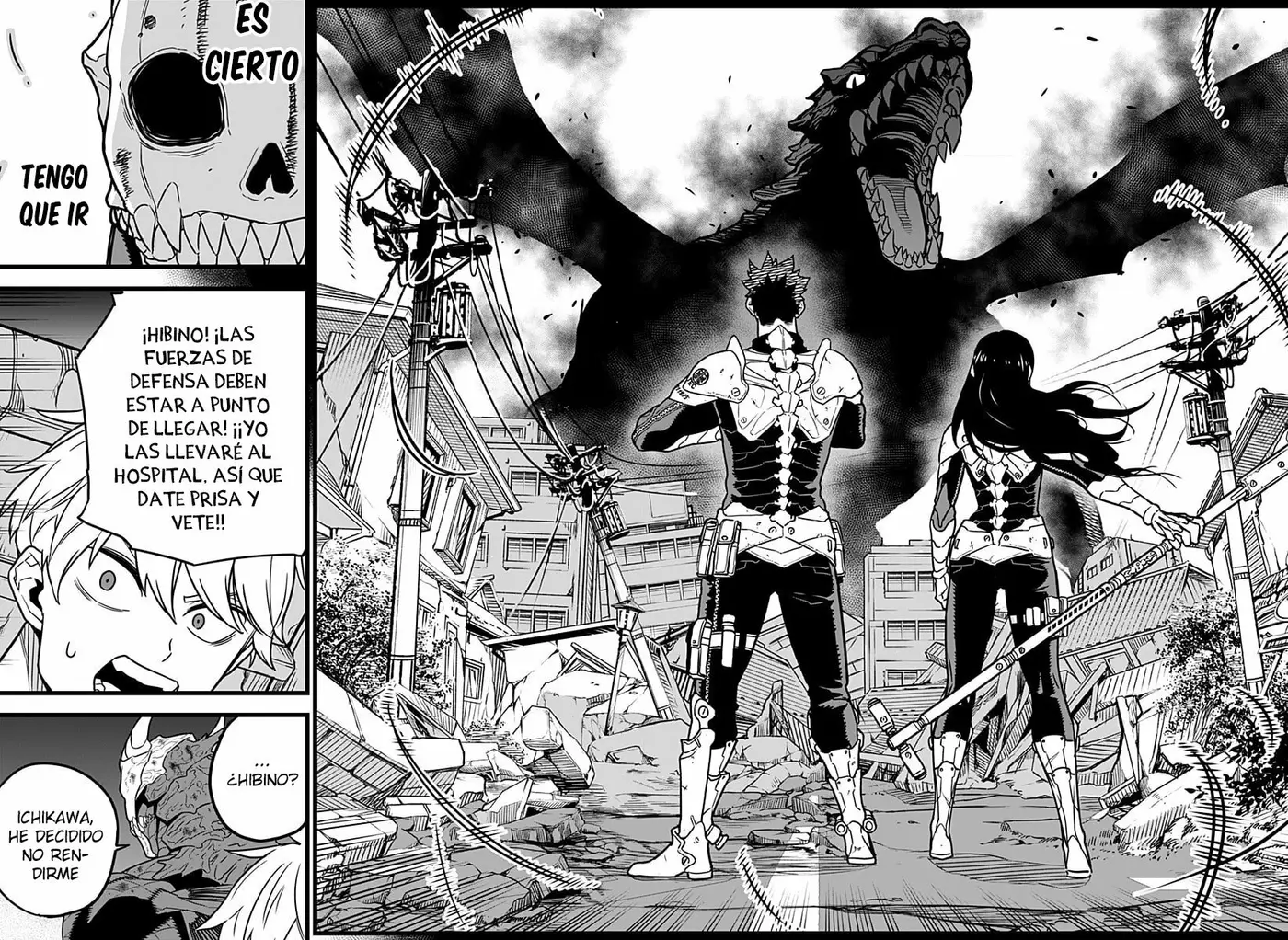 Kaiju No. 8 capítulo 2, página 35