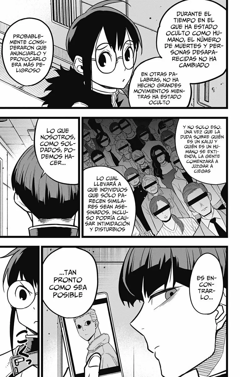 Kaiju No. 8 capítulo 21, página 16