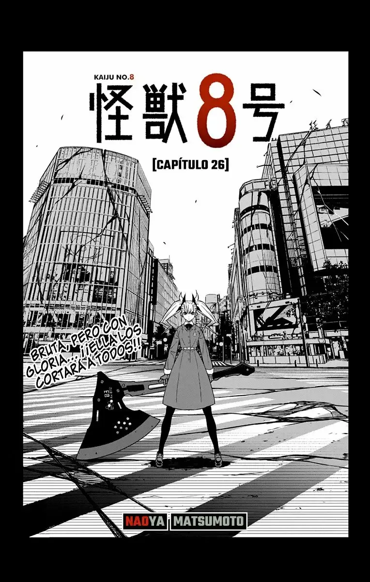 Kaiju No. 8 capítulo 26, página 3