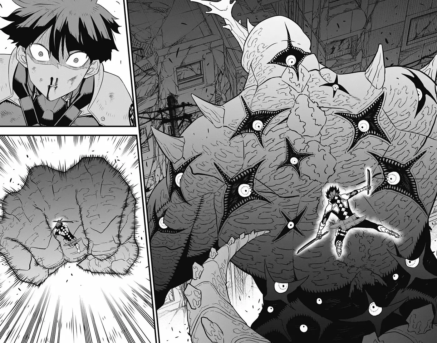 Kaiju No. 8 capítulo 28, página 15