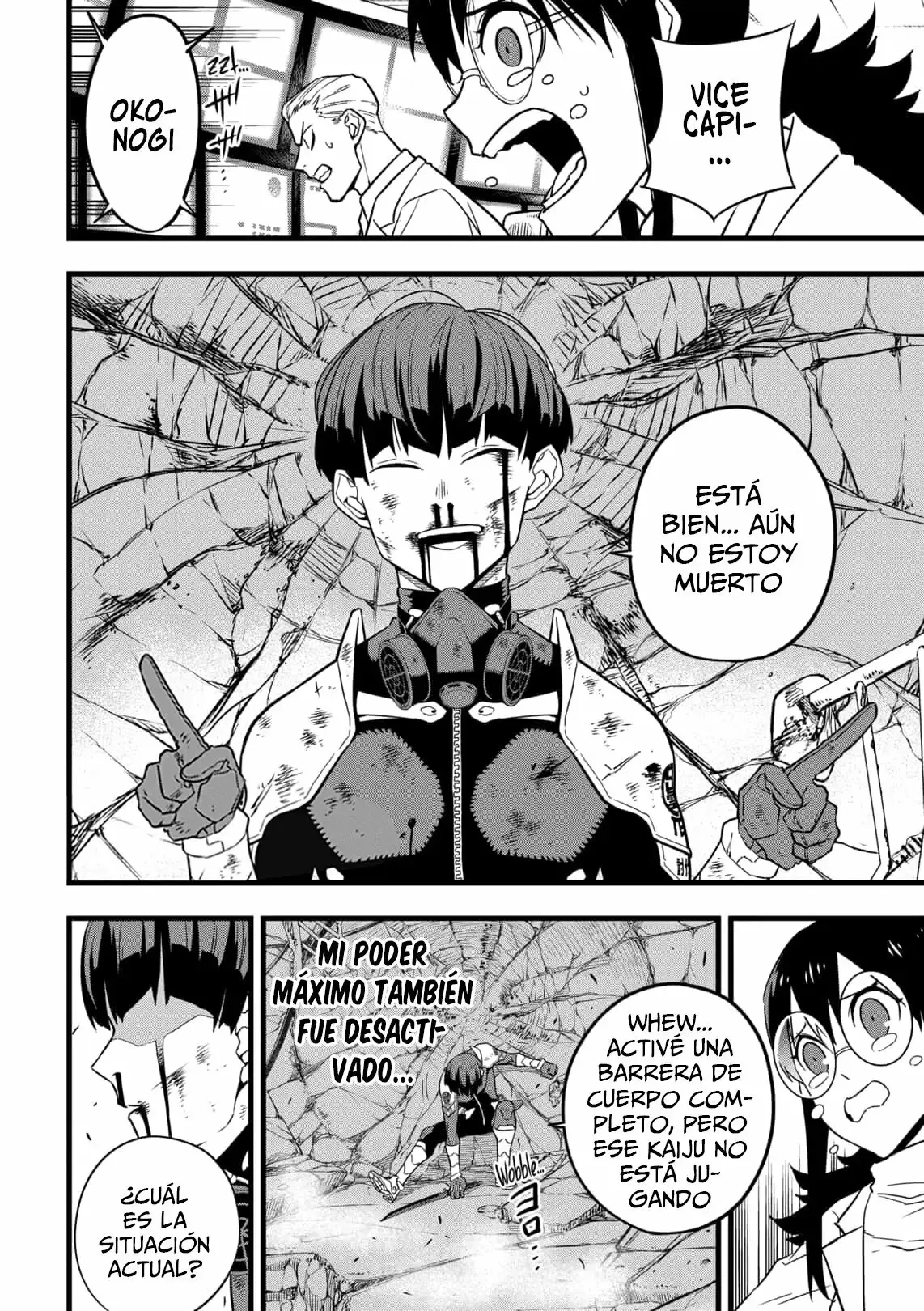 Kaiju No. 8 capítulo 29, página 2
