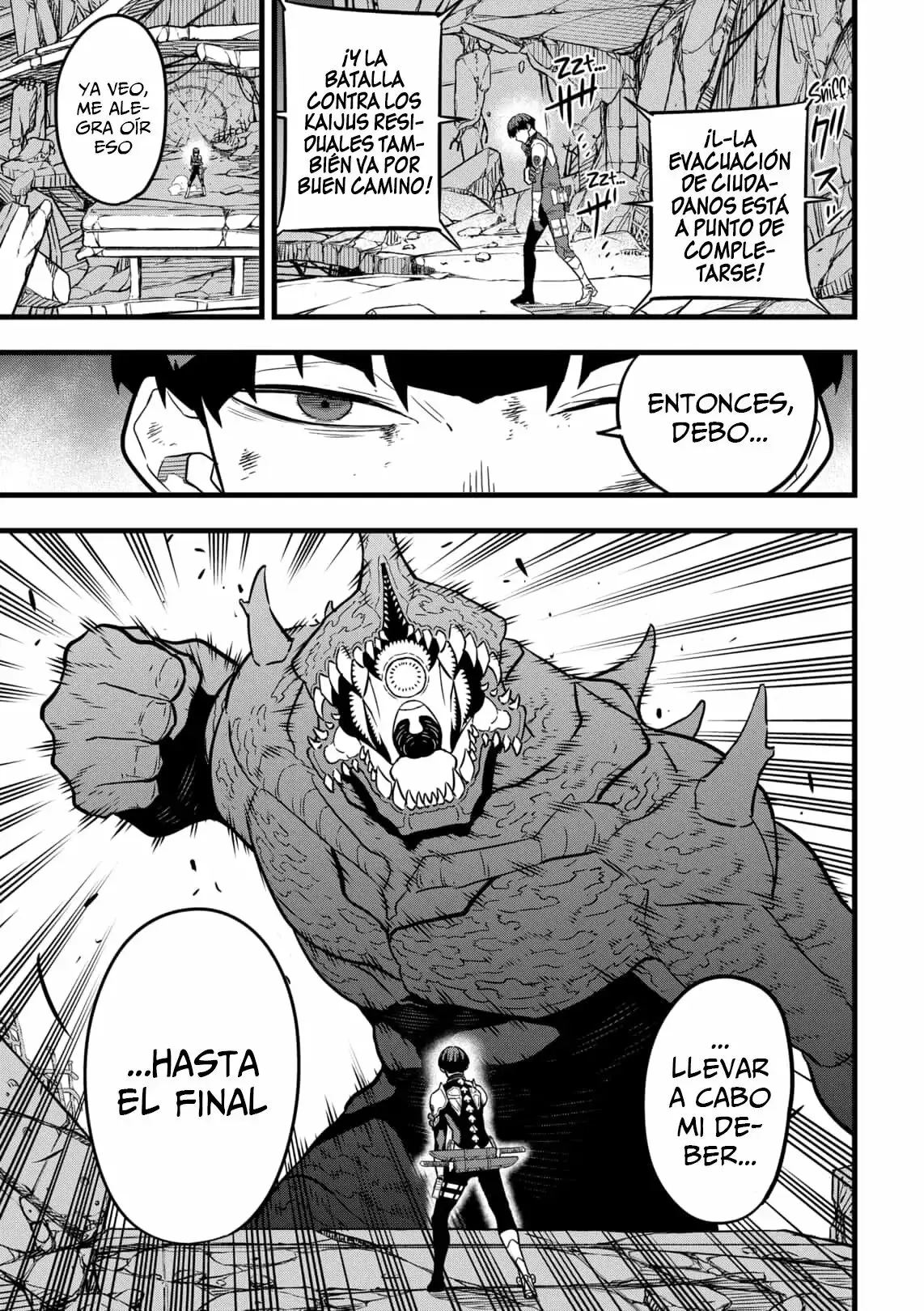 Kaiju No. 8 capítulo 29, página 3