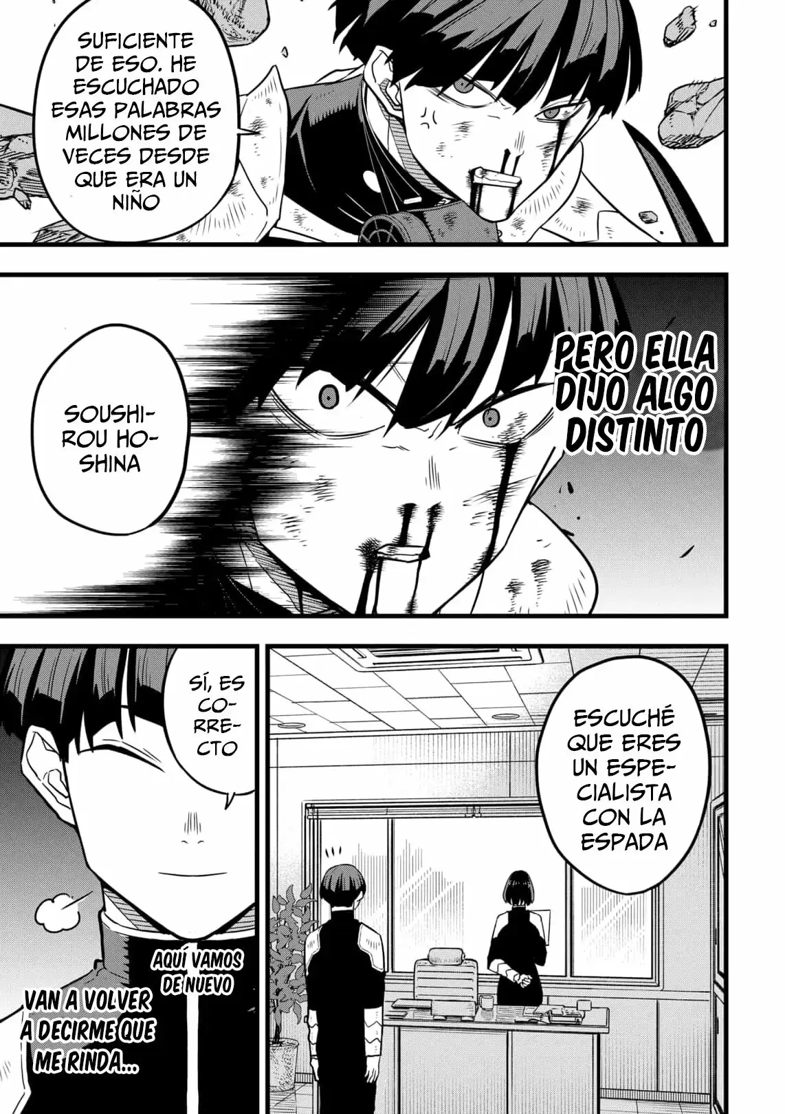 Kaiju No. 8 capítulo 29, página 7